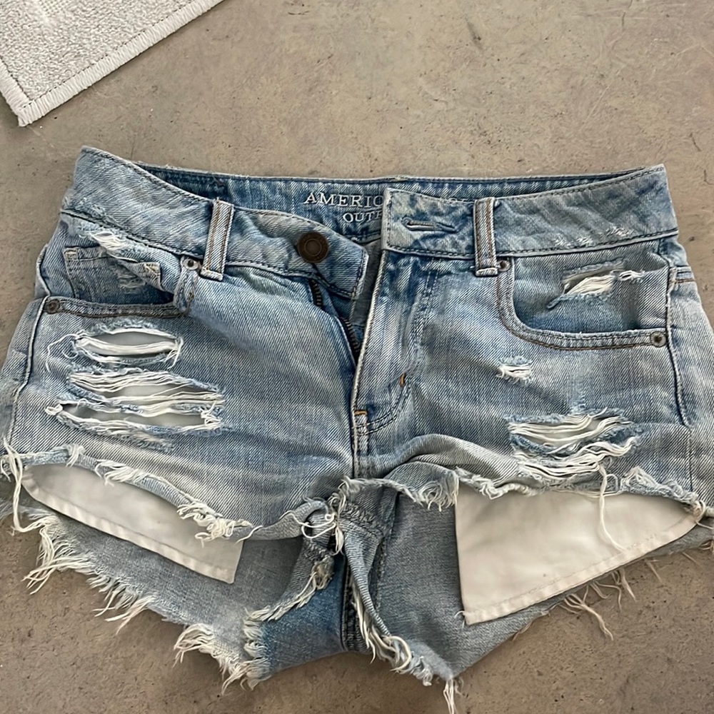 Blue Jean Shorts